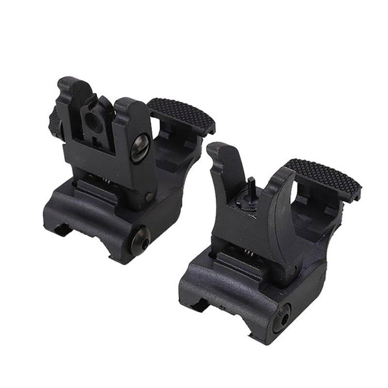 AR-15 Rapid Tactical foran og bak AR15 deler Flip-up reservesiktesett AR 15 sikter for jakt