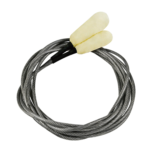 Skumpinne med lang kabel som er ideell for hurtigrengjøring gjennom luftpistolløp, 4,5 mm eller .223/5,56 mm.