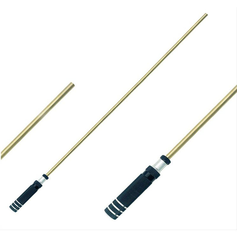 Pistolrensestang i ett stykke lang aluminium roterende håndtak 4mm 5mm 6mm 7mm