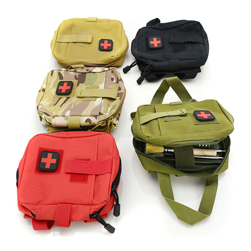 Tactical First Aid Kit Multifunksjonell medisinsk tilbehørsveske
