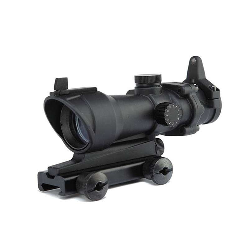 Tactical Hunting 1X32 ACOG M1 Kina rødt grønt prikksikte rødt prikksikte kikkertsikte jaktkikkert med 20 mm QD-feste