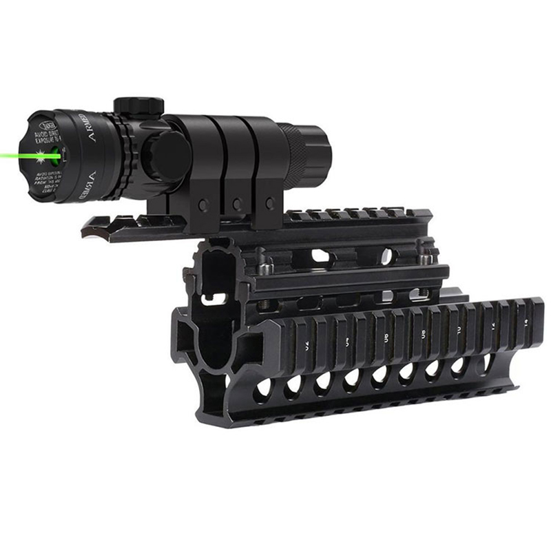 Taktisk Utendørs Jakt Skyting Rifle Pistol Glock Picatinny Rail Mount Green Dot Sikte lasersikte For pistol