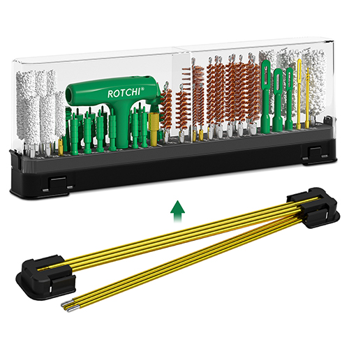 Universalpistolrensesett tilbehør Profesjonelt universalutstyr for alle våpenrengjøringssett